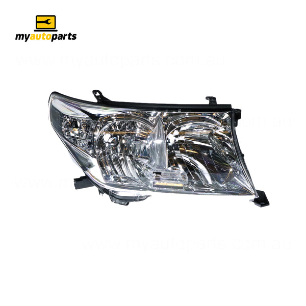 Head Lamp Drivers Side Genuine suits Toyota Landcruiser 200 Series 2007 to 2015