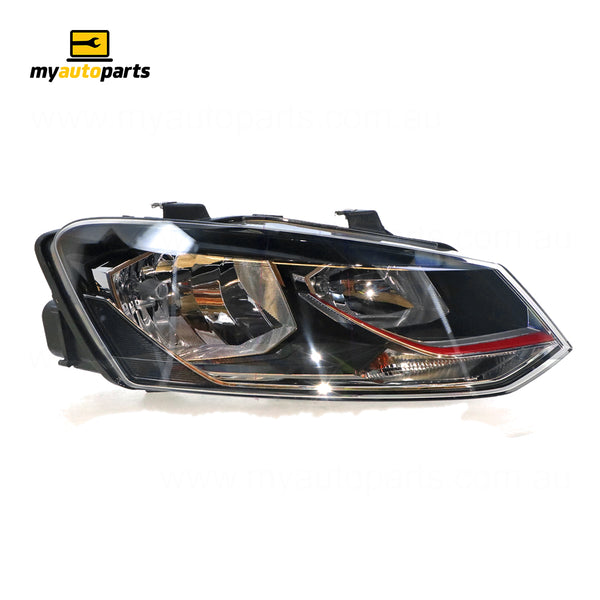 Head Lamp Drivers Side Genuine Suits Volkswagen Polo 6R 2015 to 2018