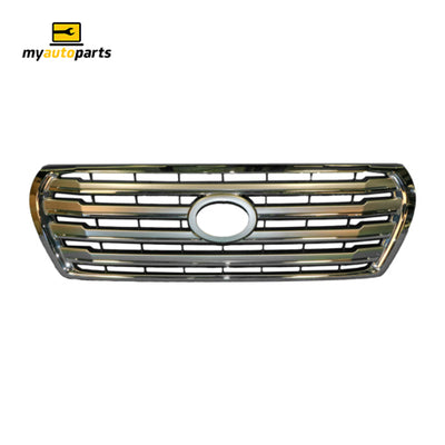 Chrome Grille Aftermarket suits Toyota Landcruiser 200 Series VX/Sahara 3/2012 to 9/2015