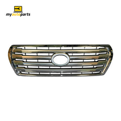 Chrome Grille Aftermarket suits Toyota Landcruiser 200 Series VX/Sahara 3/2012 to 9/2015