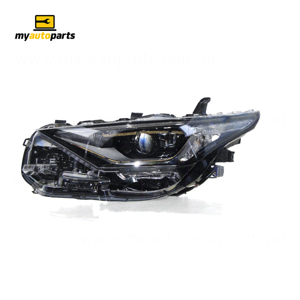 LED Head Lamp With Auto Levelling Passenger Side Genuine Suits Toyota Corolla ZRE182R ZR 3/2015 to 6/2018