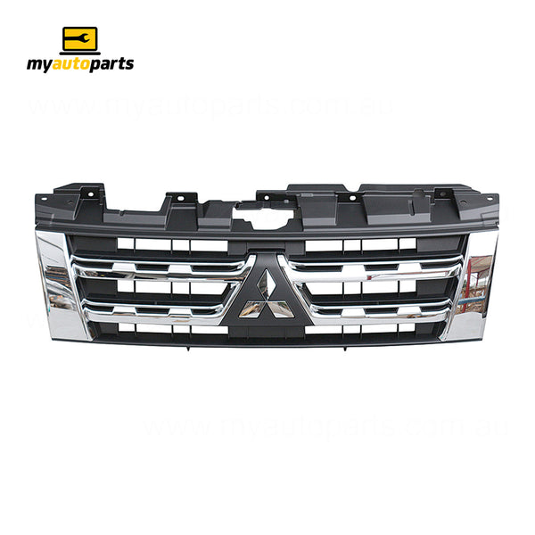 Chrome Grille Aftermarket Suits Mitsubishi Pajero NW 2011 to 2014