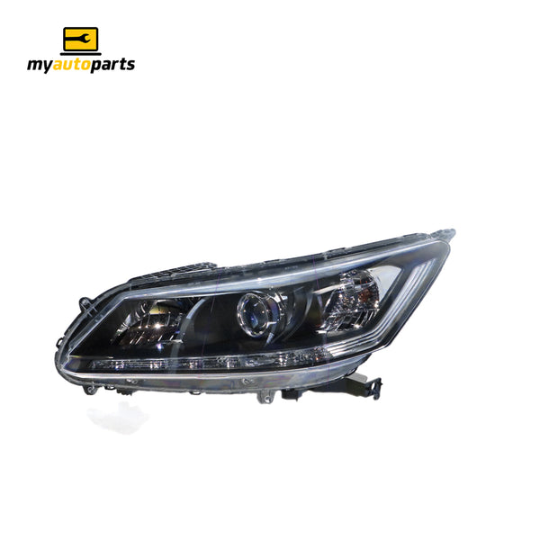 Projector Manual Adjust Head Lamp Passenger Side Genuine Suits Honda Accord CR 2013 to 2016