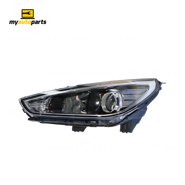 Projector Head Lamp Passenger Side Genuine Suits Hyundai i30 Go/Active/Elite/SR PD 2017 to 2020