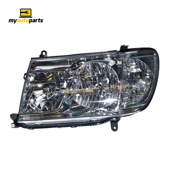 Head Lamp Passenger Side Certified Suits Toyota Landcruiser 100 Series 2005 to 2007