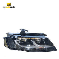 Halogen Head Lamp Drivers Side Certified Suits Audi A4 B8 4/2008 to 5/2012