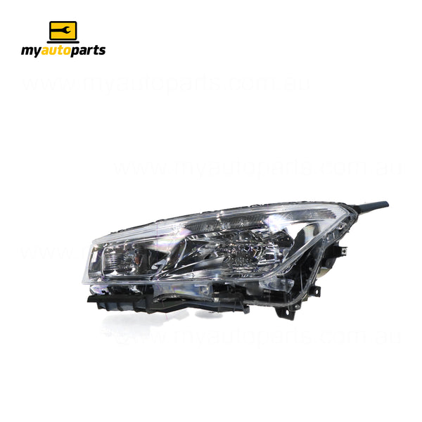 Halogen with DRL Head Lamp Passenger Side Genuine Suits Peugeot 4008 2012 to 2021