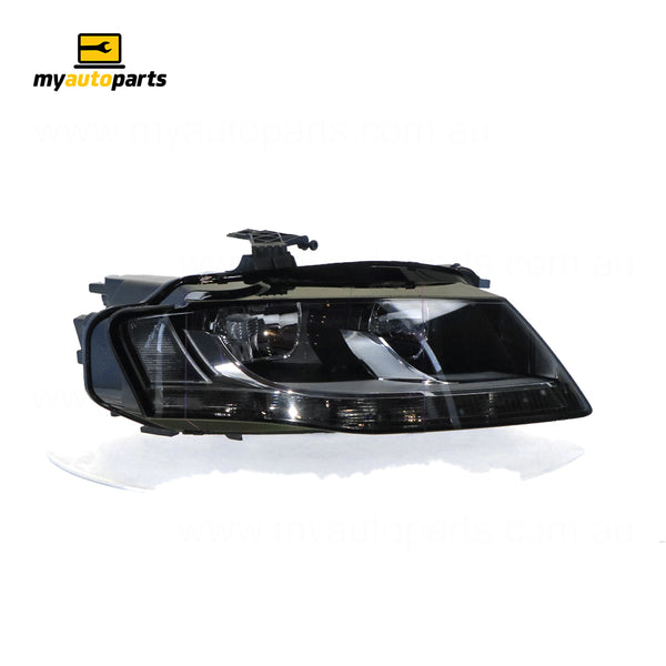 Halogen Head Lamp Drivers Side Genuine Suits Audi A4 B8 4/2008 to 5/2012