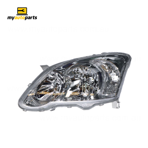 Head Lamp Passenger Side Certified suits Toyota Corolla ZZE120 Series 2004 to 2006