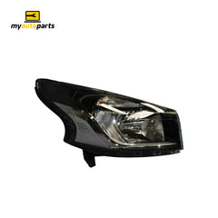 Head Lamp Drivers Side Genuine Suits Renault Trafic X82 2015 to 2021