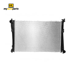 Radiator 33 / 33 mm Plastic Aluminium 500 x 358 x 16 mm Manual/Auto 1.6L L FJYA,FYJB Aftermarket Suits Ford Fiesta WP/WQ 2004 to 2008