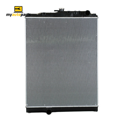 Radiator CT 46 / 46 mm Plastic Aluminium 750 x 608 x 48 mm Manual Aftermarket Suits Mitsubishi Mitsubishi/Fuso Truck FK/FM/FN 2002 to 2021