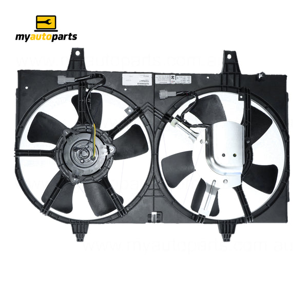 12 v Radiator Fan Assembly Aftermarket Suits Nissan Maxima A33 1999 to 2003