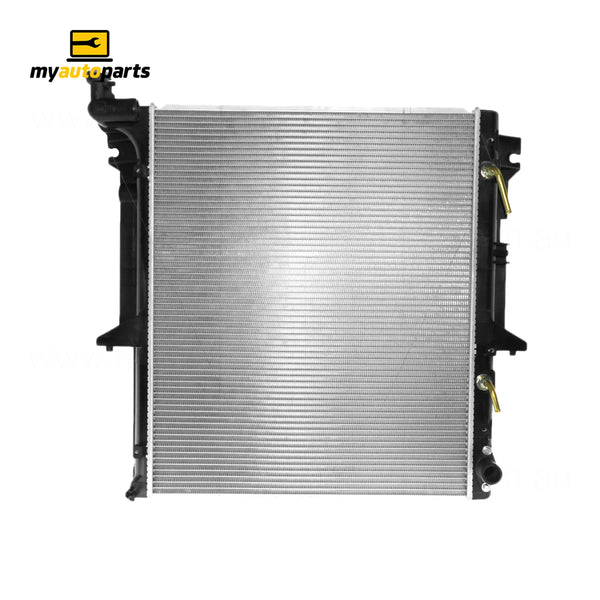 Radiator 35 / 35 mm Plastic Aluminium 525 x 638 x 26 mm Automatic 3.2,3.5L L 4M41,6G74.D456 Aftermarket suits Mitsubishi