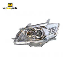 Halogen Electric Adjust Head Lamp Passenger Side Genuine suits Toyota Aurion GSV40R AT-X/Prodigy 2009 to 2012