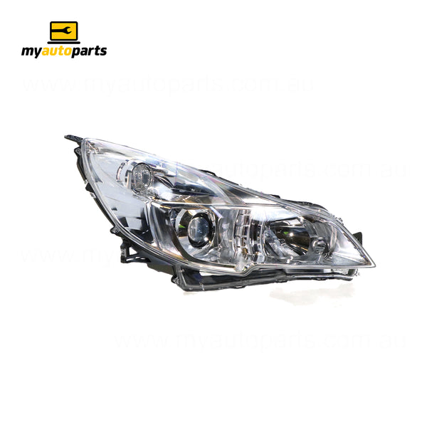 Halogen Head Lamp Drivers Side Genuine suits Subaru Liberty/Outback BM/BR 2009 to 2014