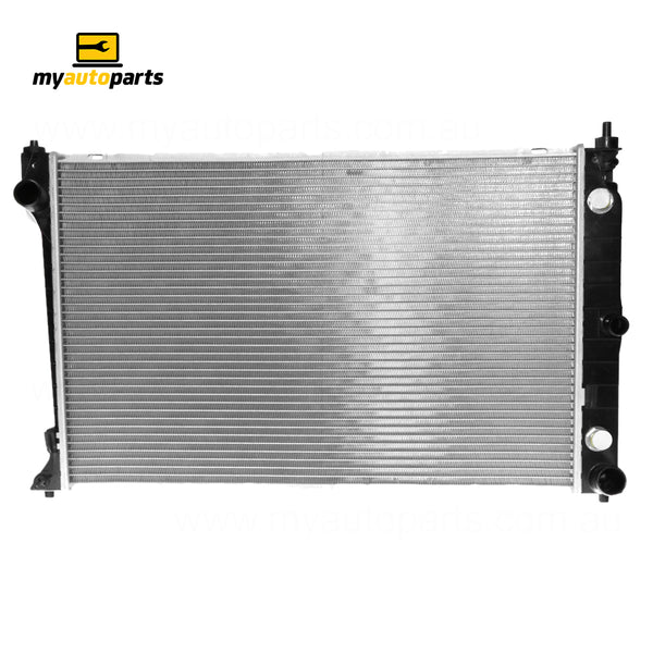 Radiator 35 / 37 mm Plastic Aluminium 665 x 428 x 26 mm Automatic 4.0,5.0L, L Aftermarket Suits Ford Falcon AU 1998 to 2002