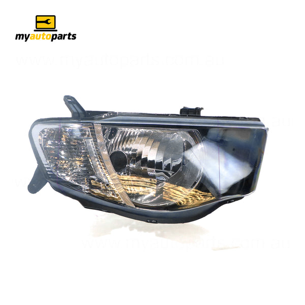 Head Lamp Drivers Side Certified Suits Mitsubishi Triton MN 2009 to 2015