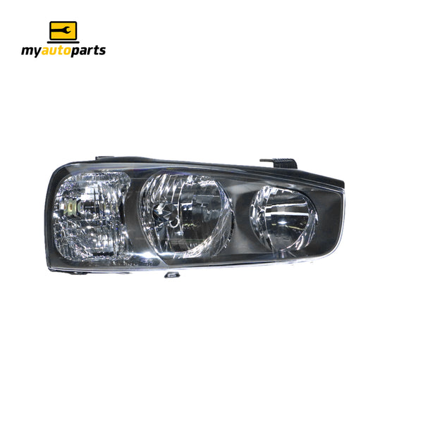 Head Lamp Drivers Side Certified Suits Hyundai Elantra XD 2000 to 2003
