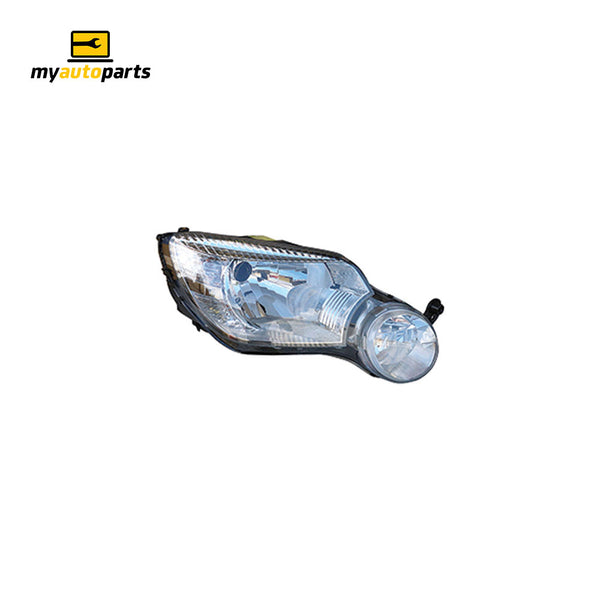 Head Lamp Drivers Side OES Suits Skoda Yeti 77TSi 5L 2011 On