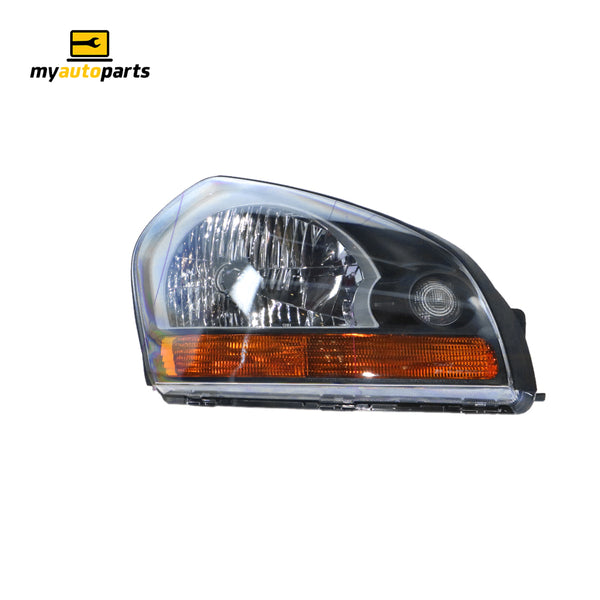 Head Lamp Drivers Side Genuine Suits Hyundai Tucson JM 6/2008 to 1/2010