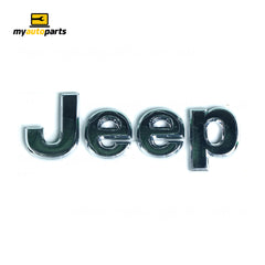 Chrome Lift Gate Emblem Genuine suits Jeep Compass