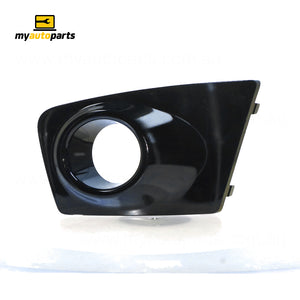 Black Front Bar Grille With Fog Light Mount Passenger Side Genuine Suits Mitsubishi Triton MN 8/2009 to 3/2015