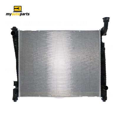 Radiator 38 / 38 mm Plastic Aluminium 637 x 510 x 16 mm Manual 3.6l L GyC-PENTASTAR Aftermarket Suits Jeep Grand Cherokee WK 2011 to 2016