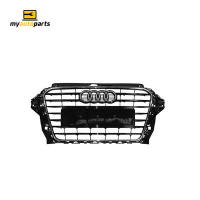 Black Grille Genuine Suits Audi A3 8V S-Line Sedan/Cabriolet 2013 to 2016