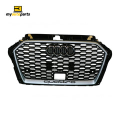 Grille Genuine Suits Audi RS3 8V Sedan/Hatch 7/2017 On