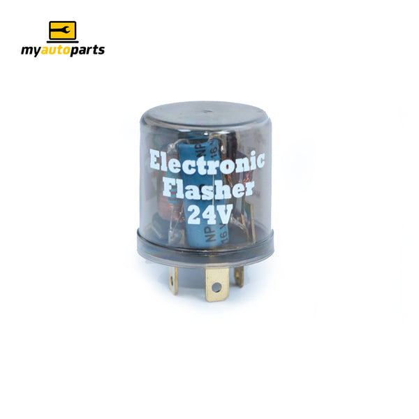 Flasher Relay Aftermarket suits Generic- 24V, 3 Pin