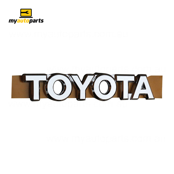 Boot lid Emblem Genuine Suits Toyota Echo NCP12R 1999 to 2002