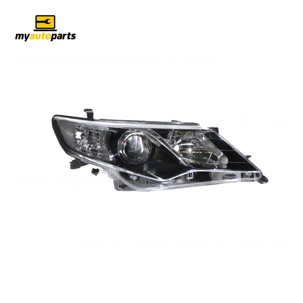 Head Lamp Drivers Side Certified Suits Toyota Camry Atara SX/RZ ASV50R 2011 to 2015