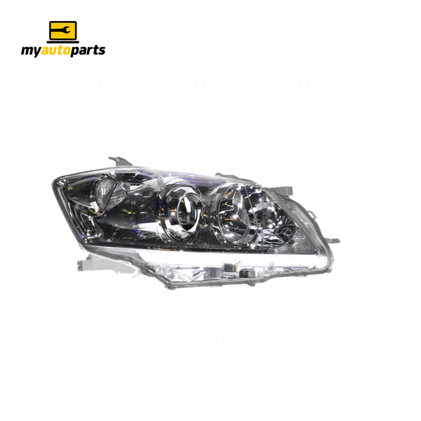 Halogen Head Lamp Drivers Side Genuine suits Toyota Aurion GSV40R 2006 to 2009