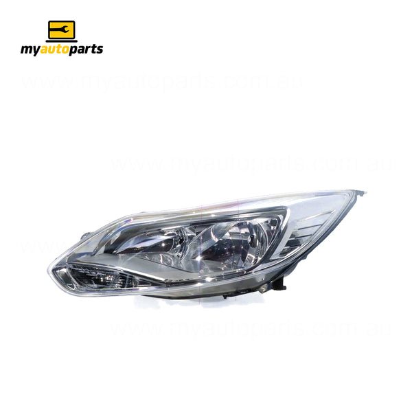 Chrome Head Lamp Passenger Side Certified Suits Ford Focus LW 2011 to 2012
