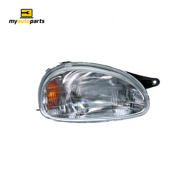 Head Lamp Drivers Side Certified Suits Holden Barina SB 1994 to 2001