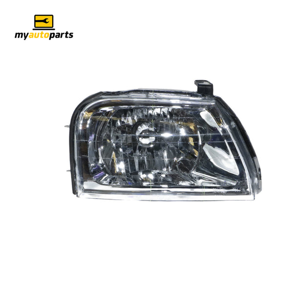 Head Lamp Drivers Side Certified Suits Mitsubishi Triton GLS V6 MK 2001 to 2006