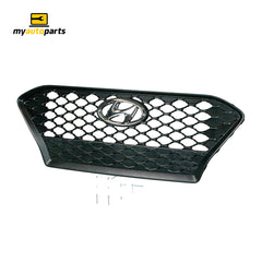 Black Grille Genuine Suits Hyundai Kona OS 2017 to 2021