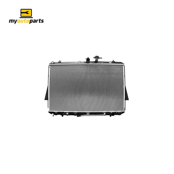 Radiator 34 mm 34 / Plastic Aluminium 475 x 765 x 26 mm Automatic 3.5 L 2GRFE Aftermarket Suits Toyota Kluger GSU40R/GSU45R 2007 to 2013