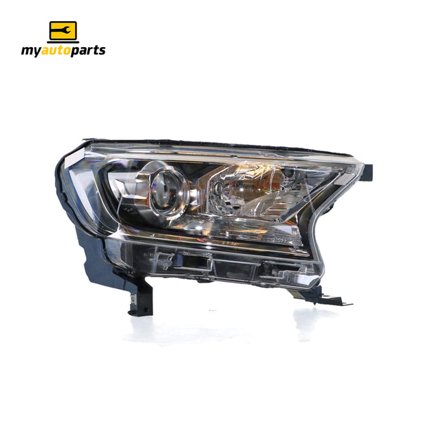 Halogen Head Lamp Drivers Side Genuine Suits Ford Everest Trend UA 2015 to 2018