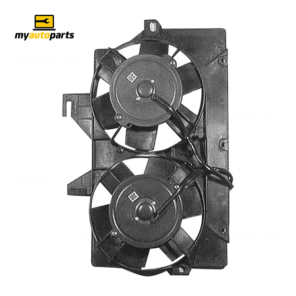 A/C Condenser Fan Assembly Aftermarket Suits Ford Transit VH/VJ 2000 to 2006