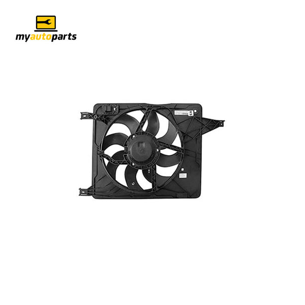 12 v Radiator Fan Assembly Aftermarket Suits Nissan Dualis J10 2007 to 2014 Manual