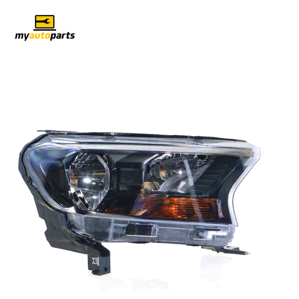 Head Lamp Drivers Side Certified Suits Ford Ranger XL/XLS PX 2015 to 2018