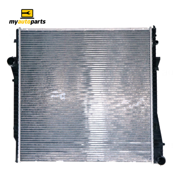 Radiator 40 / 40 mm Plastic Aluminium 590 x 598 x 40 mm Manual/Auto 3.0,4.4,4.8 L Aftermarket Suits BMW X5 E53 2000 to 2007