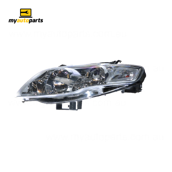 Chrome Head Lamp Passenger Side Certified Suits Ford Falcon G6E FG 2008 to 2014