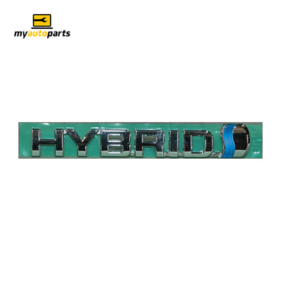 Guard Emblem Drivers Side Genuine Suits Toyota Camry AHV40R 2010 to 2011