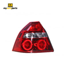 Tail Lamp Passenger Side Certified Suits Holden Barina TK Sedan 6/2008 to 11/2011
