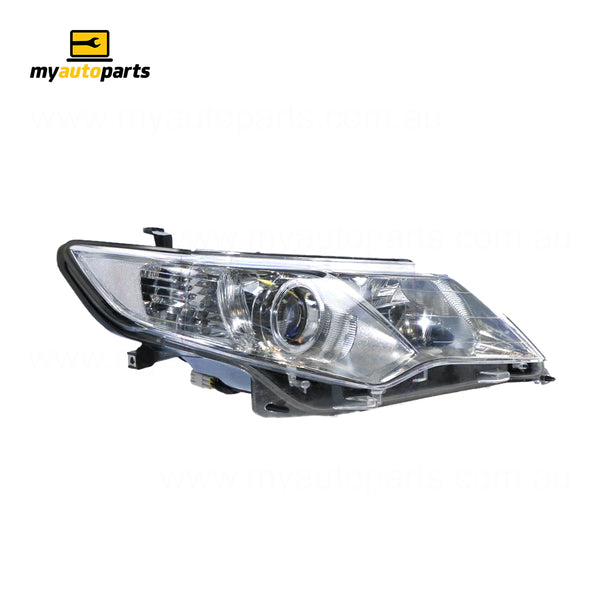 Halogen Head Lamp Drivers Side Certified Suits Toyota Camry AVV50R 2012 to 2015