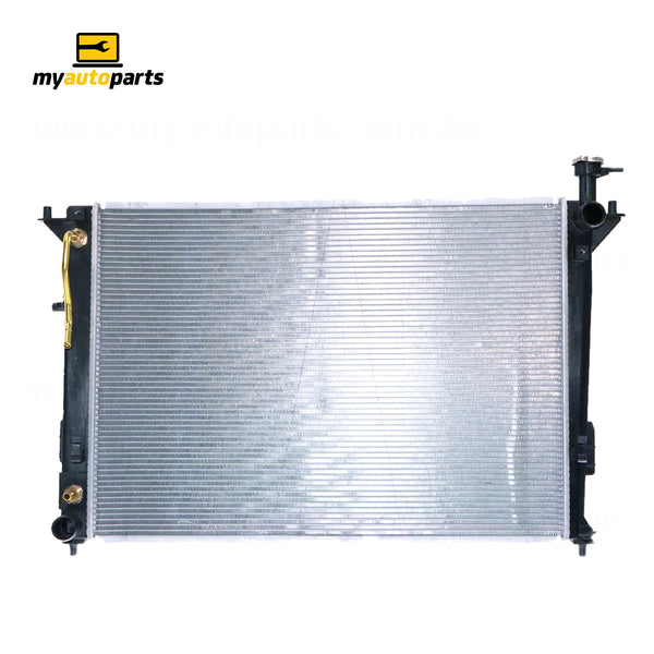 Radiator 35 / 35 mm Plastic Aluminium 670 x 478 x 16 mm Manual/Auto 3.5L L G6DE Aftermarket Suits Hyundai Santa Fe CM 2009 to 2012