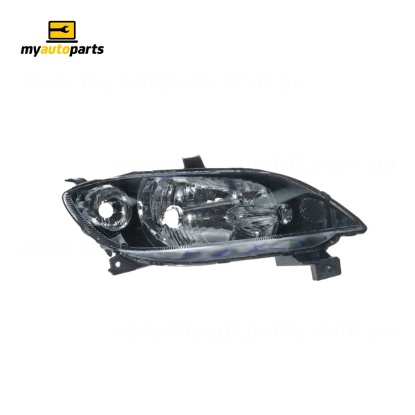 Head Lamp Drivers Side Genuine Suits Mazda 2 DY 2002 to 2005